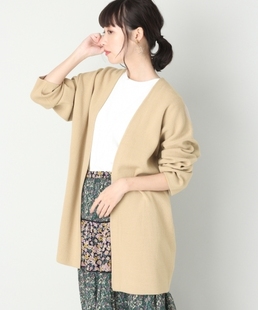 最后两件秒杀不退换◆日单LF浅灰气质针织外套日系知性高级开衫