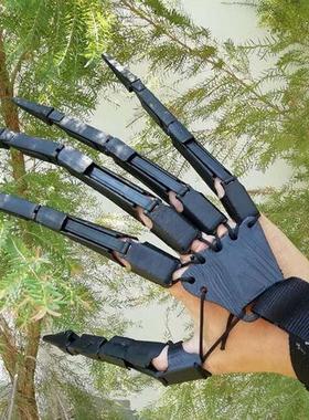 恐怖鬼爪跨境万圣节手指装饰道具 Halloween Articulated Fingers
