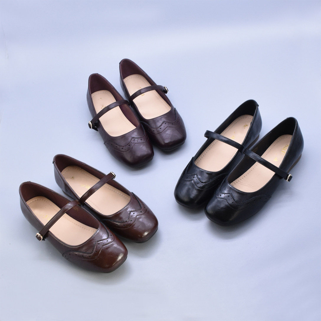撤柜浅口软底豆豆休闲鞋真皮小香风玛丽珍女鞋低跟百搭牛皮单鞋潮,女鞋,勃肯鞋/软木鞋,淘宝优惠券,粉丝福利购,淘宝优惠卷