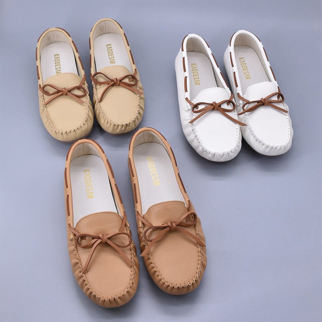 清~春夏新款豆豆鞋软底头层牛皮单鞋一脚蹬软底包子鞋防滑妈妈鞋,女鞋,乐福鞋（豆豆鞋）,淘宝优惠券,粉丝福利购,淘宝优惠卷