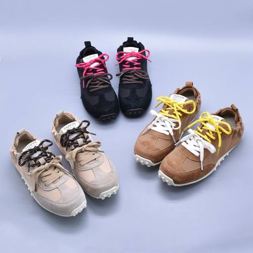 微瑕~春秋百搭复古芭蕾软底透气2025新款运动阿甘德训鞋休闲女鞋