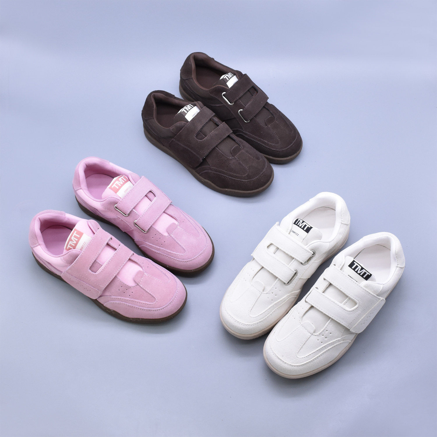 微瑕清~小白鞋女软面单鞋轻便舒适阿甘德训女鞋真皮平底小白鞋潮,女鞋,休闲板鞋,淘宝优惠券,粉丝福利购,淘宝优惠卷