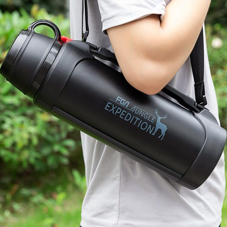 富光保温水壶大容量户外旅行水杯子女男车载便携大号304不锈钢瓶