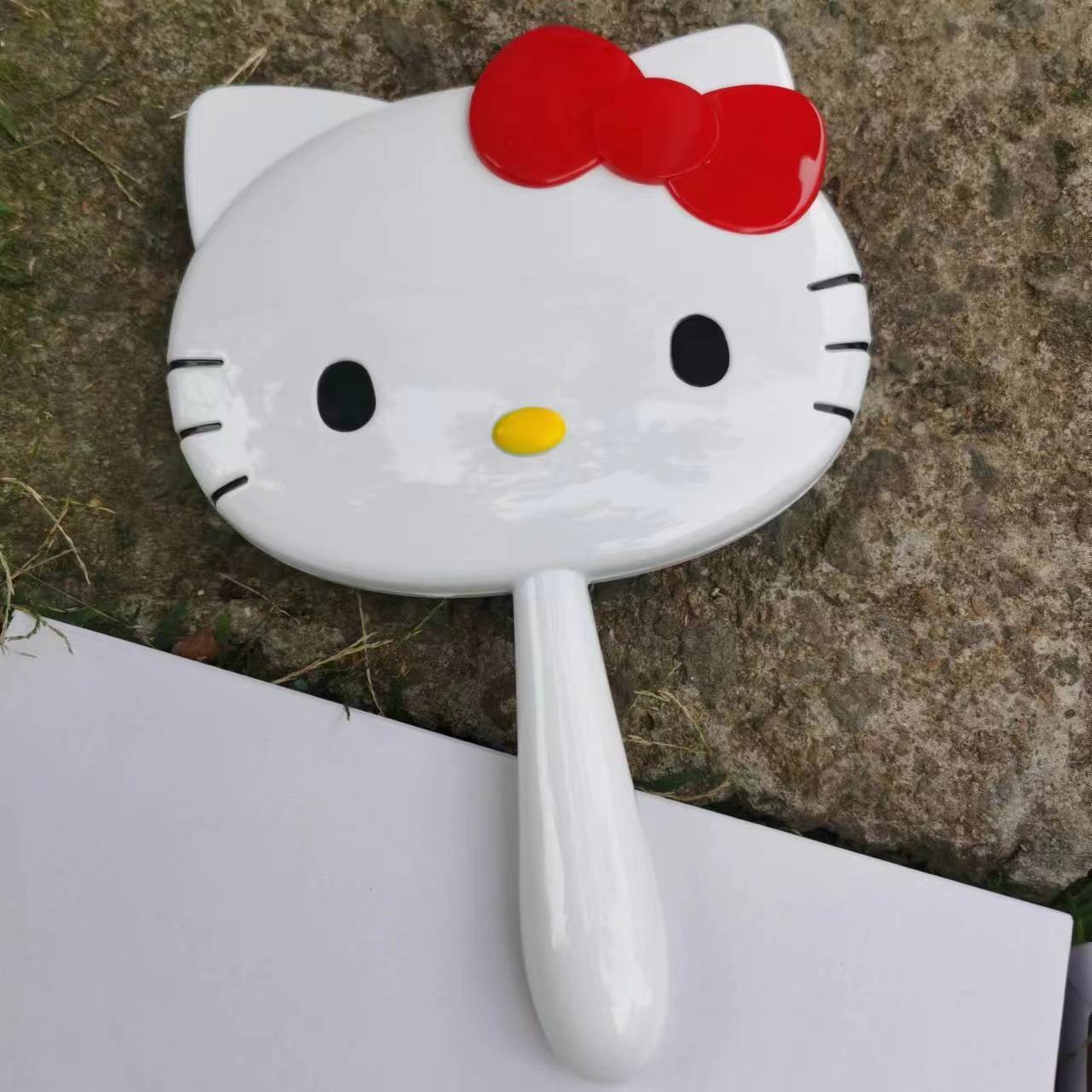 HelloKitty卡通化妆镜手持便携随身镜子少女风可爱台镜梳妆镜