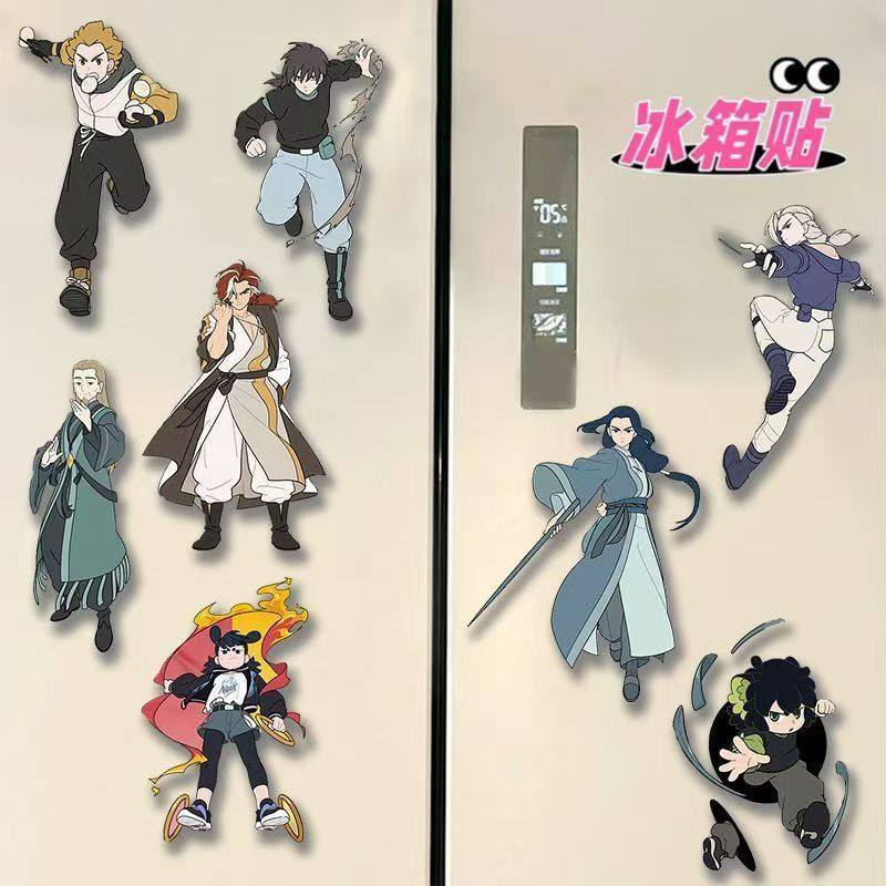 无限罗小黑战记动漫周边同人亚克力冰箱贴美观无料装饰室内精美,家居饰品,冰箱贴,淘宝优惠券,粉丝福利购,淘宝优惠卷