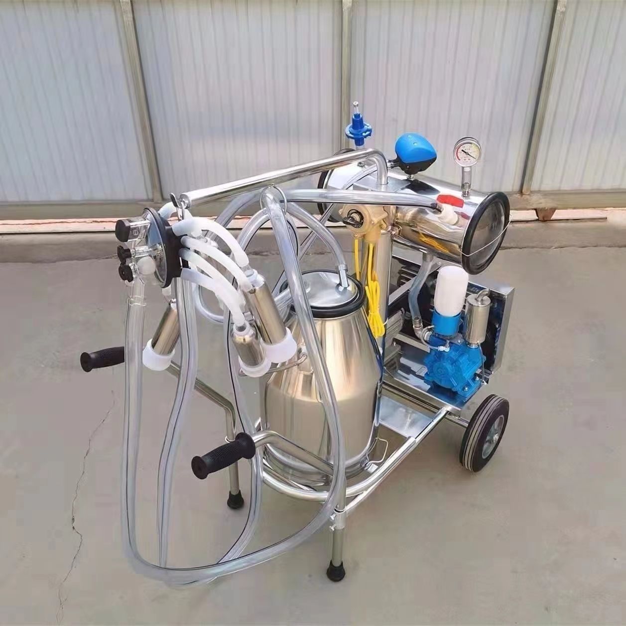 直销挤奶器牛用奶牛吸奶器真空泵家用小型羊用挤奶机包邮