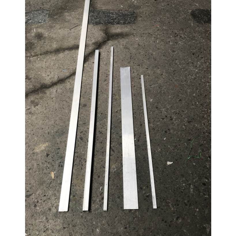 6061合金铝排/铝板/铝扁条/铝条 方铝条 2 3 4 5mm可加工包邮定制