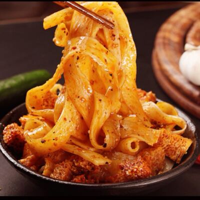 正宗邳州小武擀面皮速食香辣即食特产凉皮小吃真空方便速食面皮