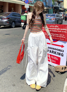 奥莱MAXSMLA25th ootd!多巴胺｜个性设计感蝴蝶结绑带口袋松紧腰