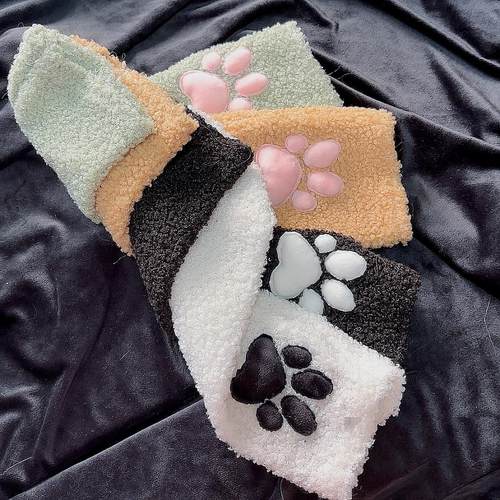 通用cosplay毛绒派对可爱手套