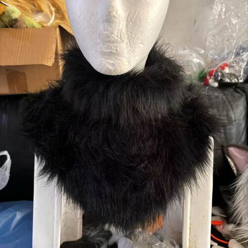 福瑞兽装围脖fursuit配件脖子毛