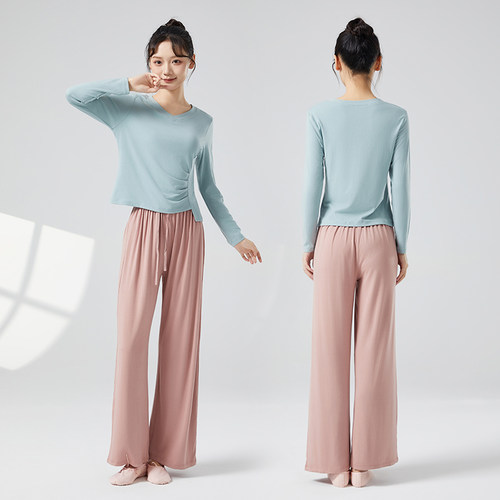 静悦星新款秋冬现代舞练功服上衣