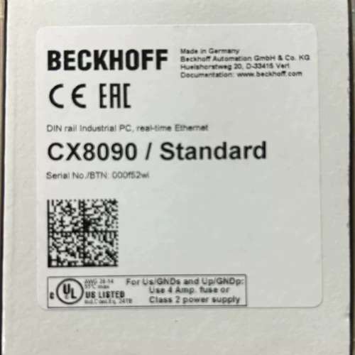 （议价)倍福CX8090生产嵌入式PC控制器，，