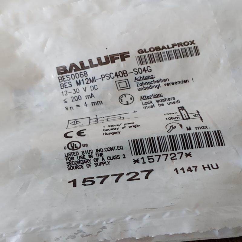 BALLUFF传感器BES M12MI-PSC40B议价