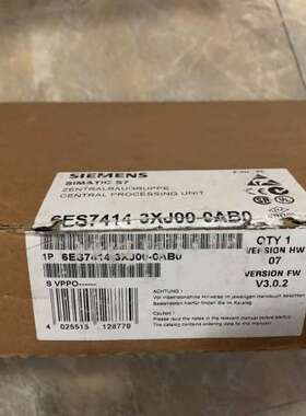 （议价)6ES7414-3XJ00-0AB0  9 单的来