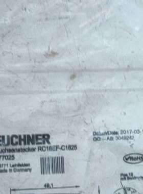 （议价)安士能077025连接器 RC18EF-C1825 ，原