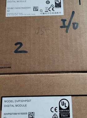 （议价)DVP32HP00T 2个600