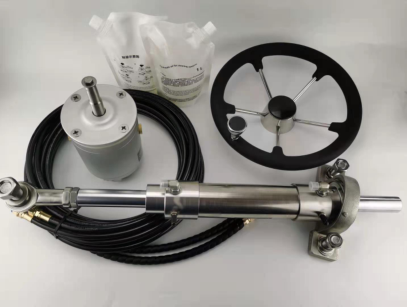 液压船柴油机方向液压操纵 船柴油机液压方向舵机 大型船用柴油机