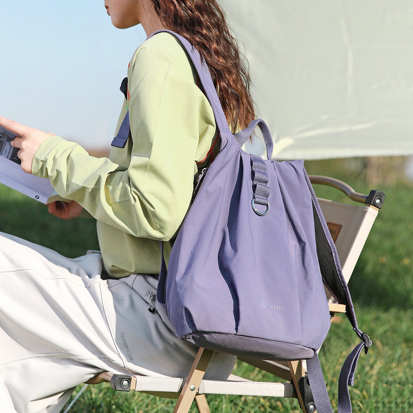 捷朗仕新款轻便双肩包女户外运动男双肩背包尼龙布包通勤防水书包,箱包皮具/热销女包/男包,双肩背包,淘宝优惠券,粉丝福利购,淘宝优惠卷