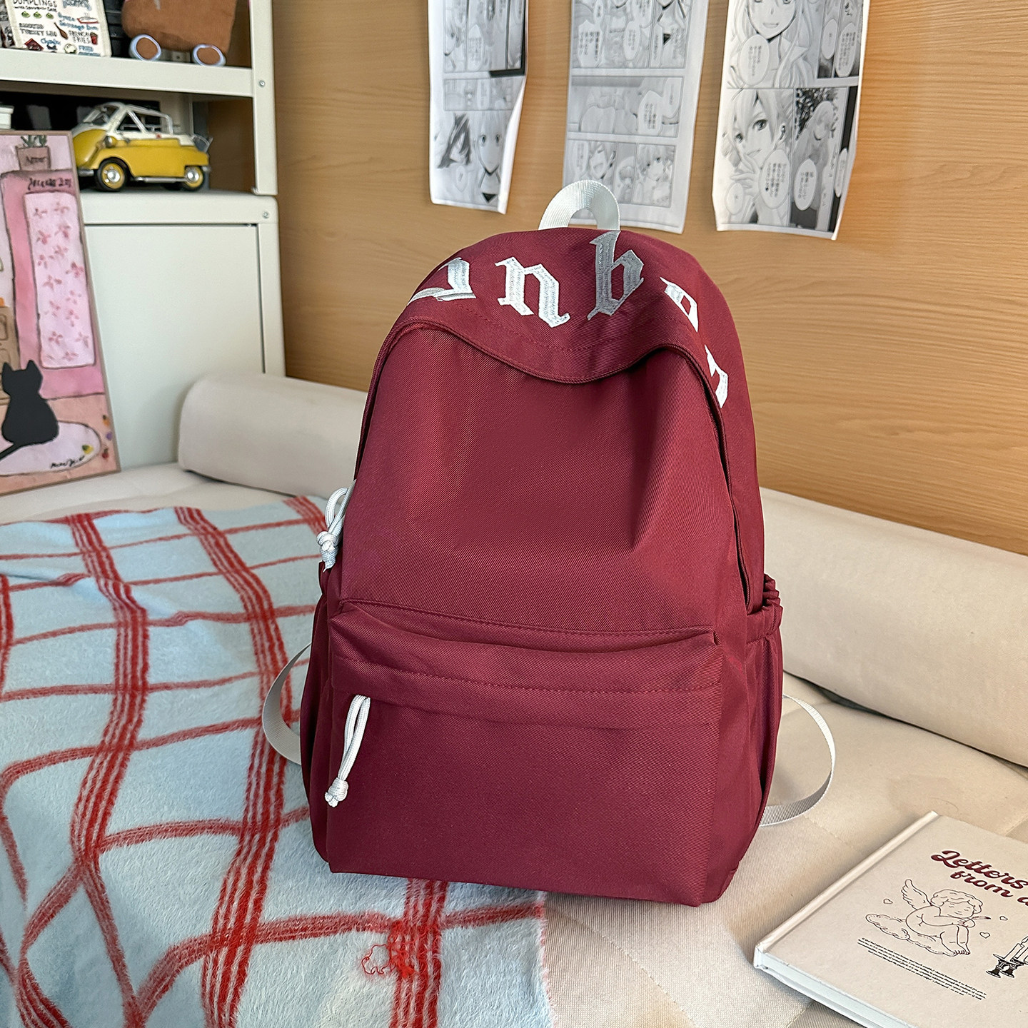 轻便旅游登山双肩包女防泼水大容量背包大学生上课书包通勤电脑包,箱包皮具/热销女包/男包,双肩背包,淘宝优惠券,粉丝福利购,淘宝优惠卷