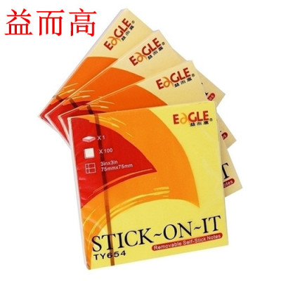 益而高告示贴 TY654 便条纸 留言条 便利贴  粘性好 满58元包邮