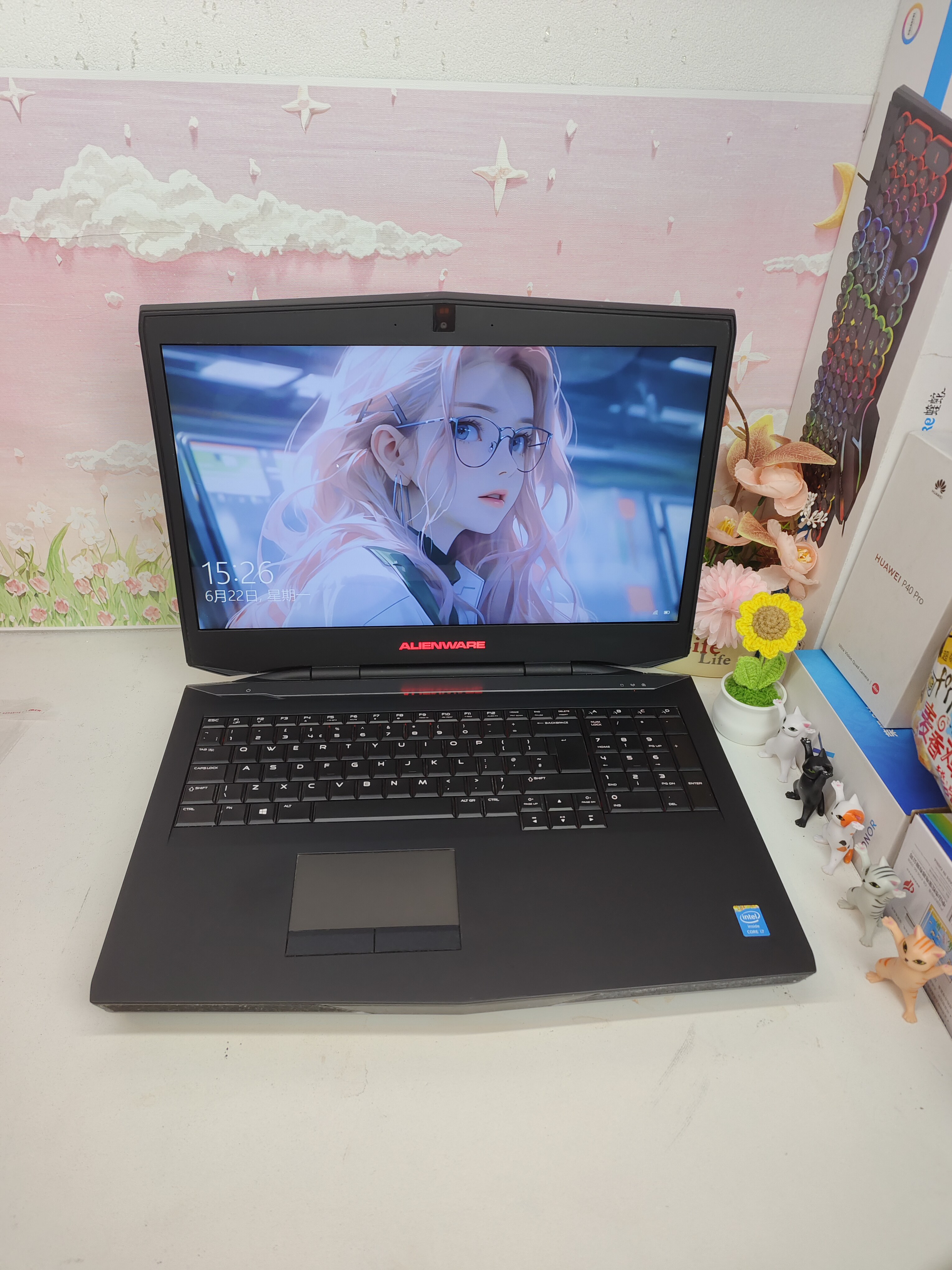 二手Alienware外星人17寸旗舰游戏本 四代i7四核，2G独显图片
