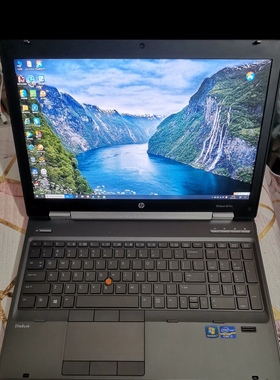 惠普8570w移动工作站i73720四核16g  2g独显背光键盘ps商务游戏本