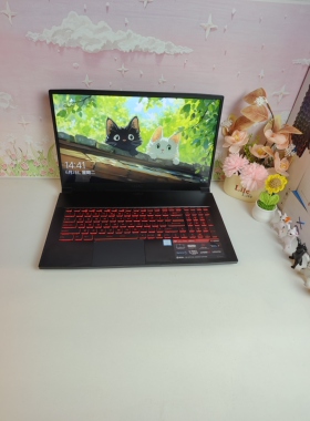 二手微星GF75电竞游戏本i5八代高性能处理器搭配GTX1050Ti 4G独显