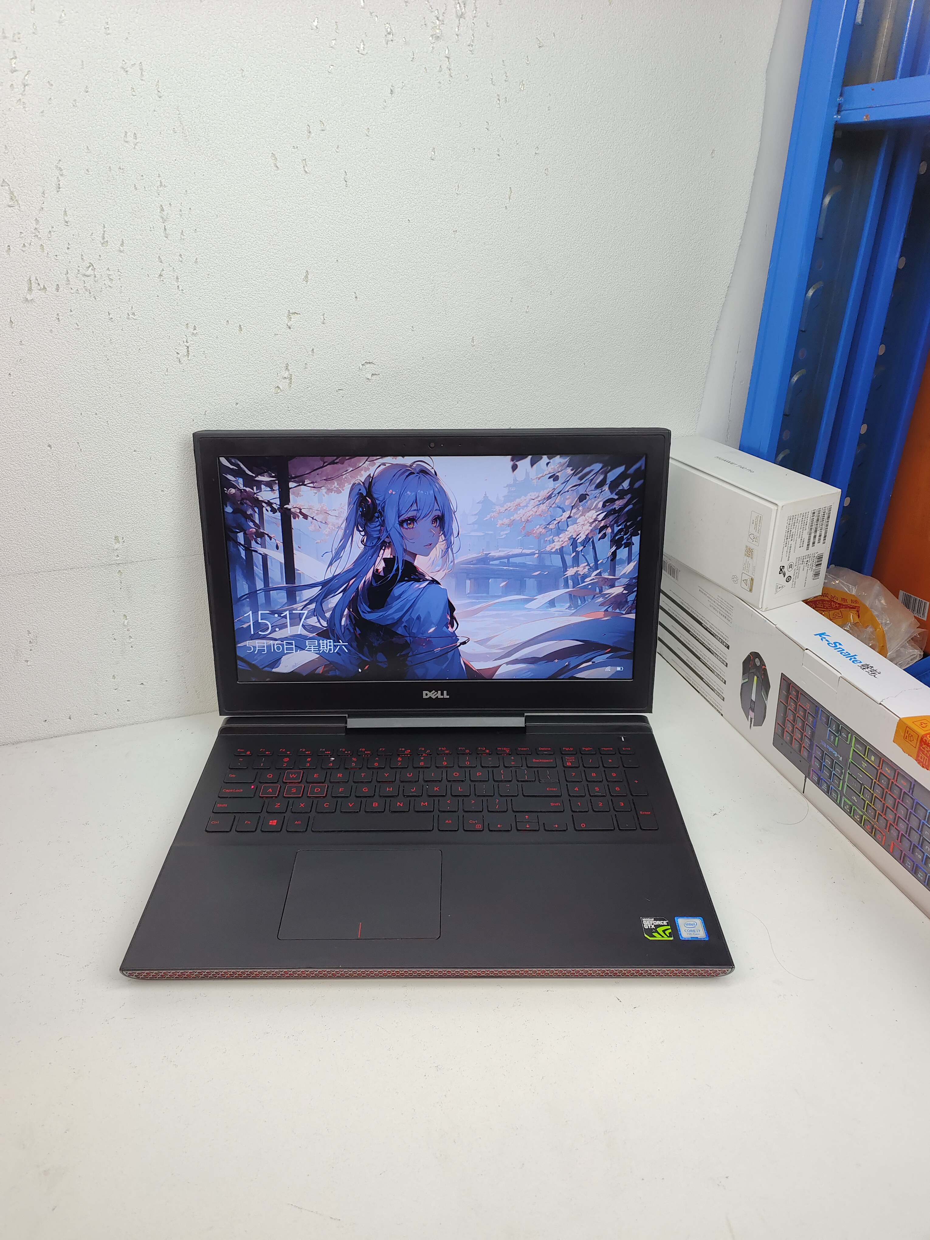 二手戴尔游匣高性能游戏本 i7四核八线程 4G独显