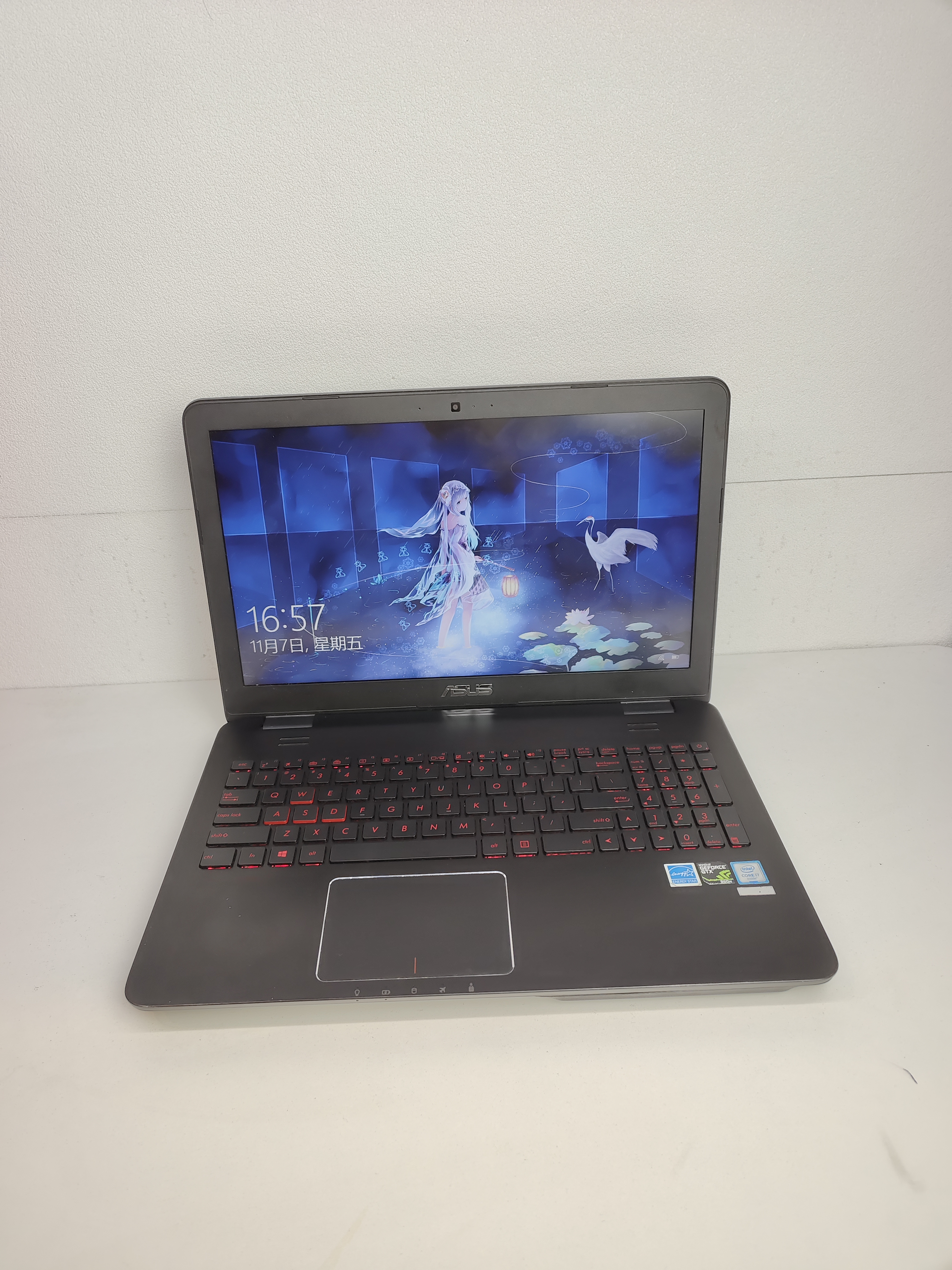 华硕暗夜火神游戏本 酷睿i7-6700HQ四核 4G独显GTX960M 畅玩原神