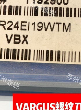 VARGUS瓦格斯 以色列螺纹铣刀片R24EI19WTM VBX