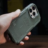 肥熊灰人II适用于苹果iPhone16 手机壳MagSafe磁吸手机套 Plus战术防摔保护套石墨烯散热军事风格 Pro MAX