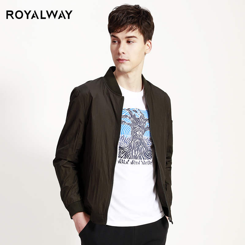 ROYALWAY休闲夹克男春秋薄款外套