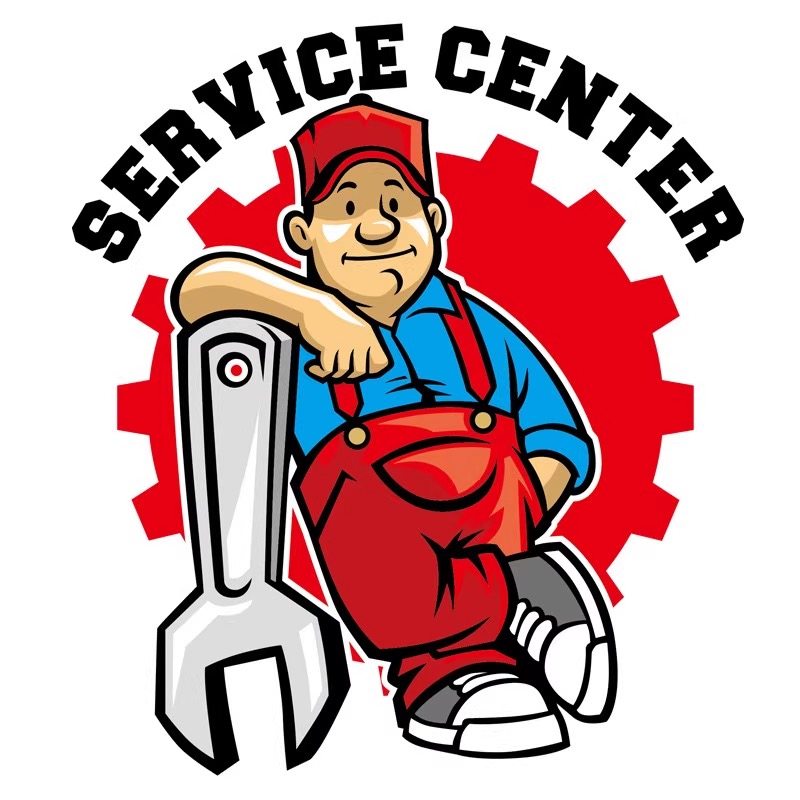 维修服务卡通图标4S汽车维修保养套餐专拍链接