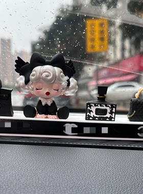 【专利】车载香水香薰扩香石女神摆件奔驰宝马车内饰品中控台配饰