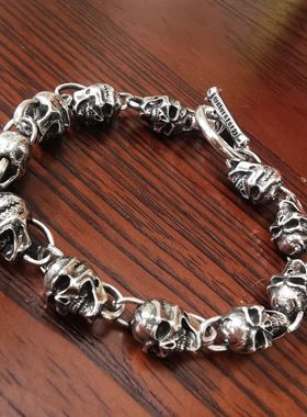 13127尸陀林主925银手链