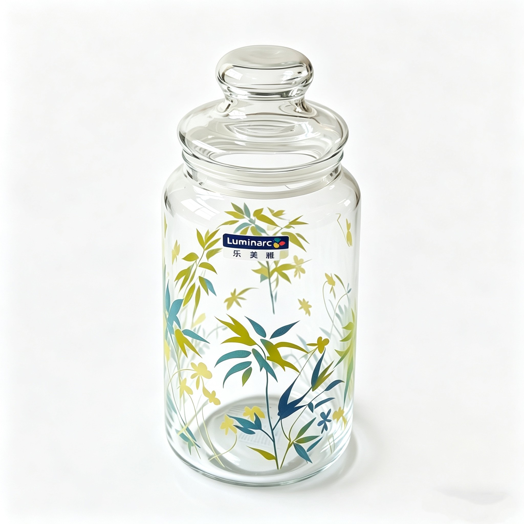 乐美雅家用玻璃密封罐零食罐杂粮瓶子食品储蓄罐茶叶罐调料罐特大