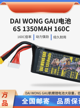DAI WONG GAU大黄狗6S 1480 160CFPV穿越机航模锂电池 b