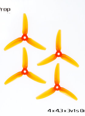 HQProp DP4X4.3X3V1S-PC HQ4043桨叶 4043竞速桨叶 4寸穿越机 4寸