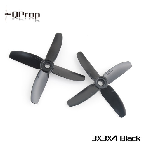 HQProp 3X3X4 (2CW+2CCW)-Poly Carbonate HQ3寸4叶桨 3寸机桨叶