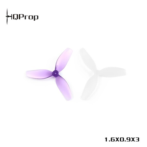 新款 HQProp1.6X0.9X3（40MM)-1mm(2正2反)小型桨叶