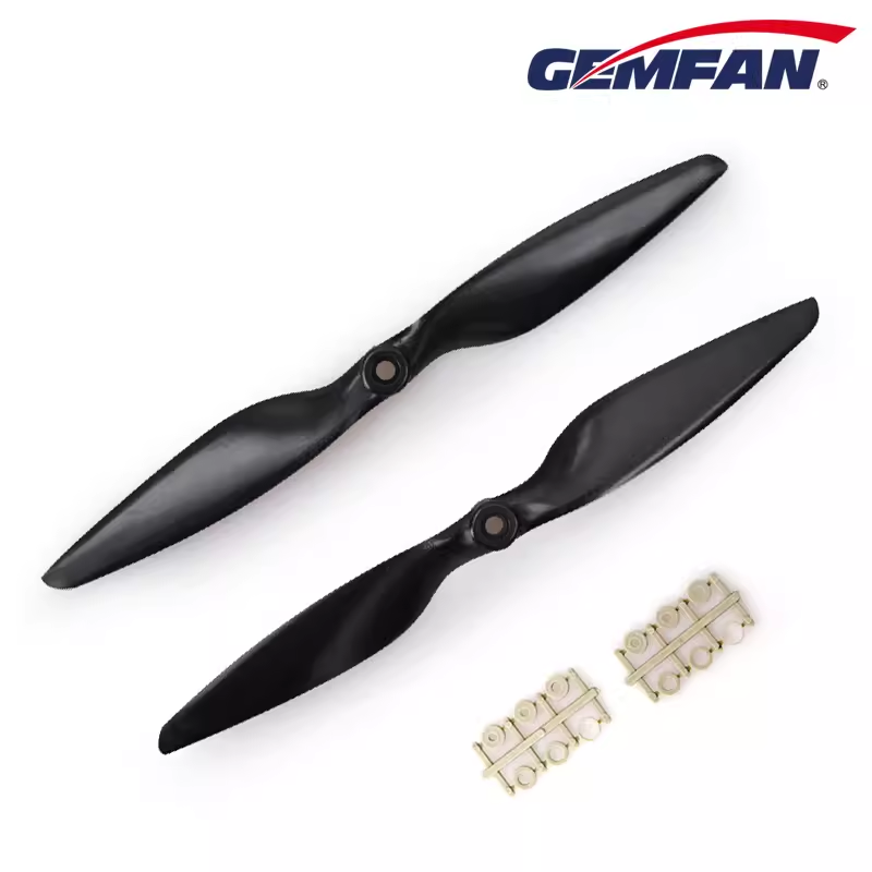 乾丰Gemfan 1045MR PC/玻纤尼龙碳尼龙 10英寸螺旋桨 固定翼双发