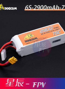 大黄狗 6S 2900mAh穿越机 航模电池 远航固定翼车船模型动力锂电