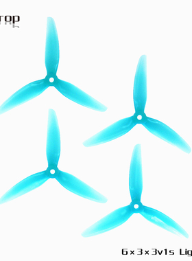 HQProp DP 6X3X3V1S-PC HQ6030 6寸穿越机三叶桨 6寸花飞桨叶