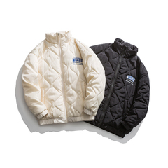 冬季寬鬆潮流休閒棉服滌