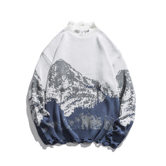 秋冬新款破洞針織衫毛衣棉