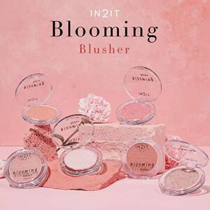泰国IN2IT Blooming花漾绽放腮红元气少女腮红心浮雕持妆腮红