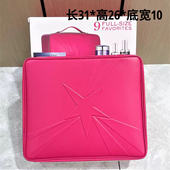 雅诗兰黛圣诞套装 拆出单独收纳包大容量化妆包大容量玫红手提箱式