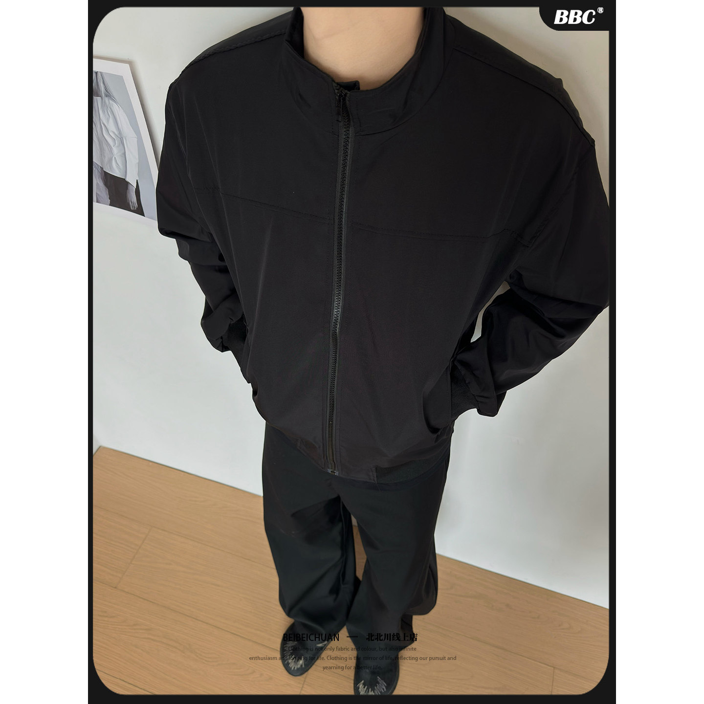 美式痞帅夹克飞行服外套