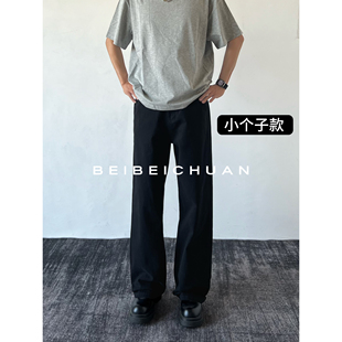 小个子款 100棉直筒微喇长裤 黑色主义 型牛仔裤 2021M版 北北川